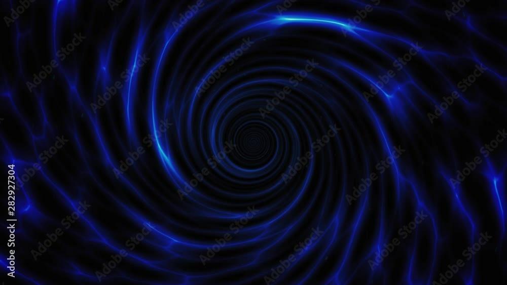 Slowly Rotating Hypnotic Dark Blue Vortex Spiral. Seamlessly looping animated background. Slowly Rotating Hypnotic Dark Blue Vortex Spiral. Seamlessly looping animated background.