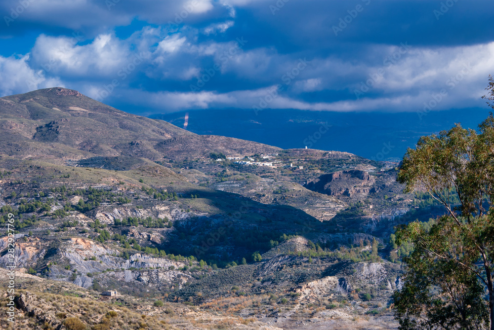 Paisaje alrededor de Hirmes (Almeria)