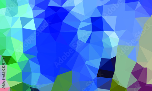 Geometric design. Colorful gradient mosaic background. Geometric triangle, mosaic, abstract background. Mosaic, color background. Mosaic texture. The effect of stained glass. EPS 10 Vector