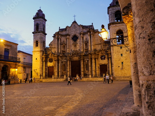 Cathédrale San Cristobal vieille Havane Cuba