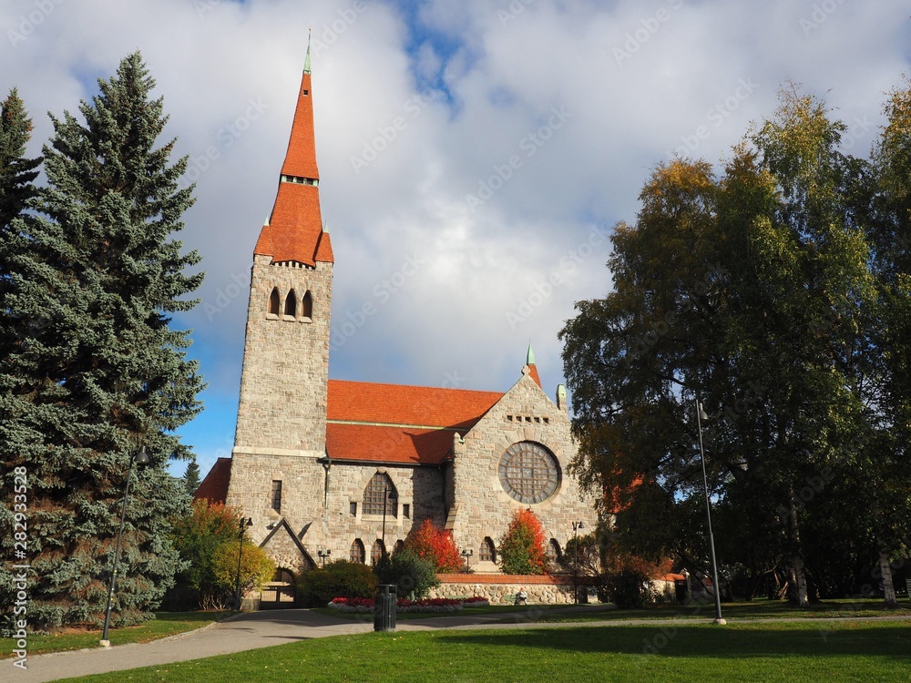 old church Finland Countryside Tampere old church Finland Countryside Tampere