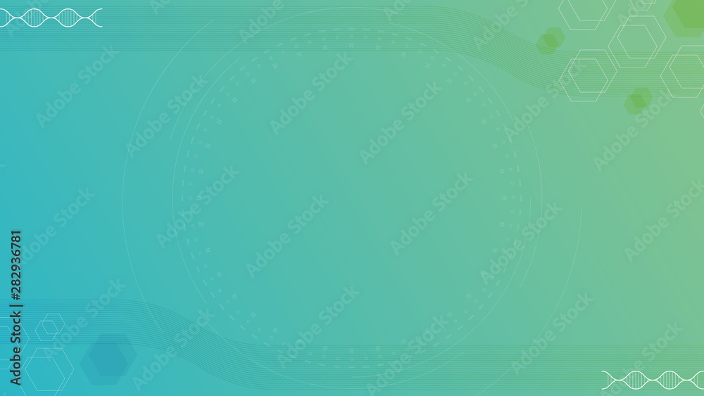 Obraz premium medical and scientific background illustration. Medicine science vector template