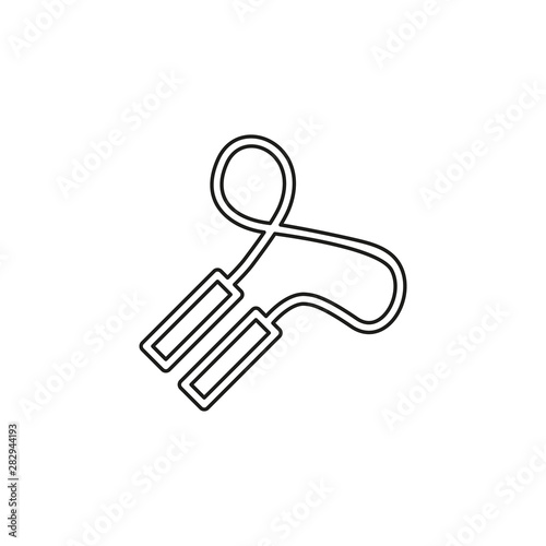 jumping rope illustration, jumping exercise