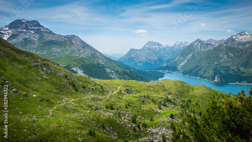 Amazing Switzerland with its beautiful landscapes and nature in the Swiss Alps © 4kclips