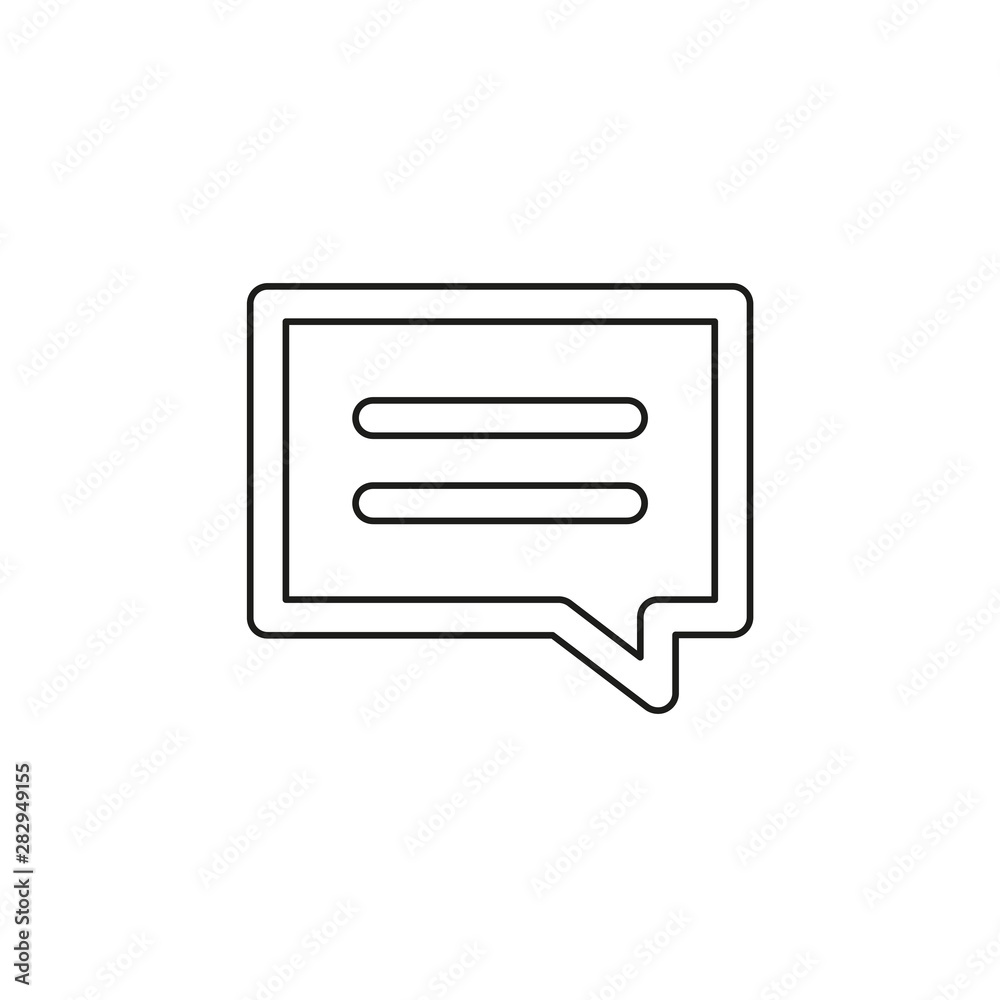 speech bubble illustration, communication