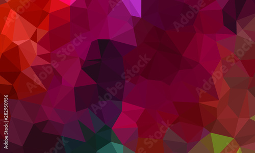 Geometric design. Colorful gradient mosaic background. Geometric triangle, mosaic, abstract background. Mosaic, color background. Mosaic texture. The effect of stained glass. EPS 10 Vector