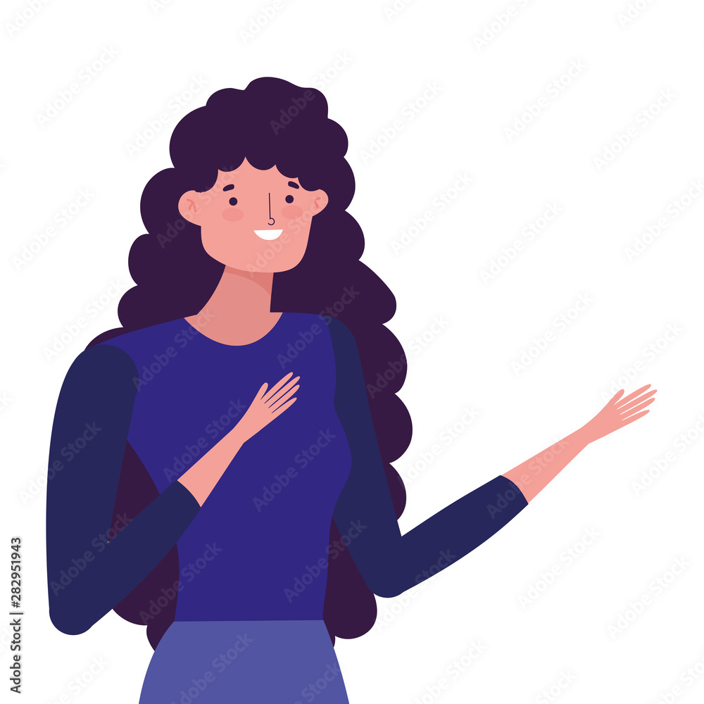 Avatar woman vector design vector illustration Avatar woman vector design vector illustration