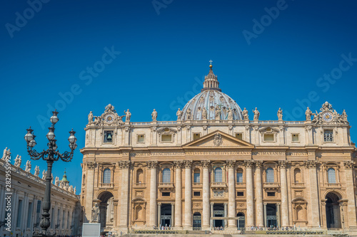 The Papal Basilica of St. Peter in the Vatican