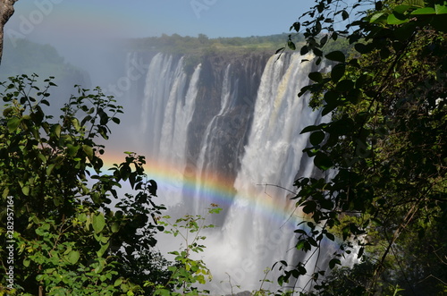 Arco-íris na cascata