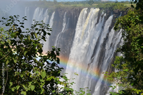 Arco-íris na cascata