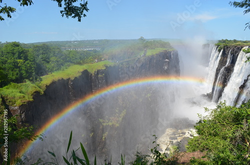 Arco-íris na cascata