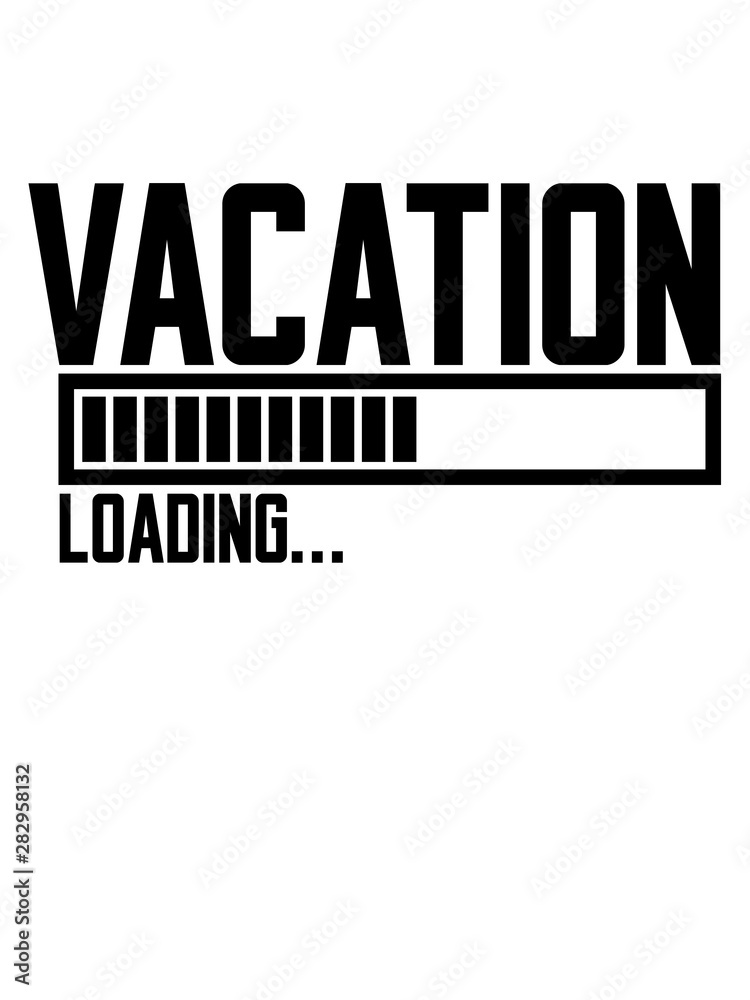 vacation loading ladebalken download runterladen ferien urlaub logo