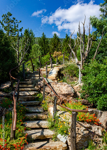 Stairway in the Garden Vail Colorado