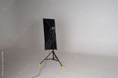 Studio lights used for photography