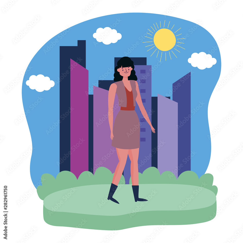 Isolated avatar woman vector design Isolated avatar woman vector design