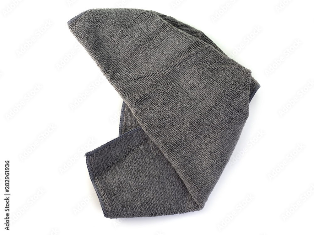 Microfiber Cleaning Cloth , on white background. Microfiber Cleaning Cloth , on white background.