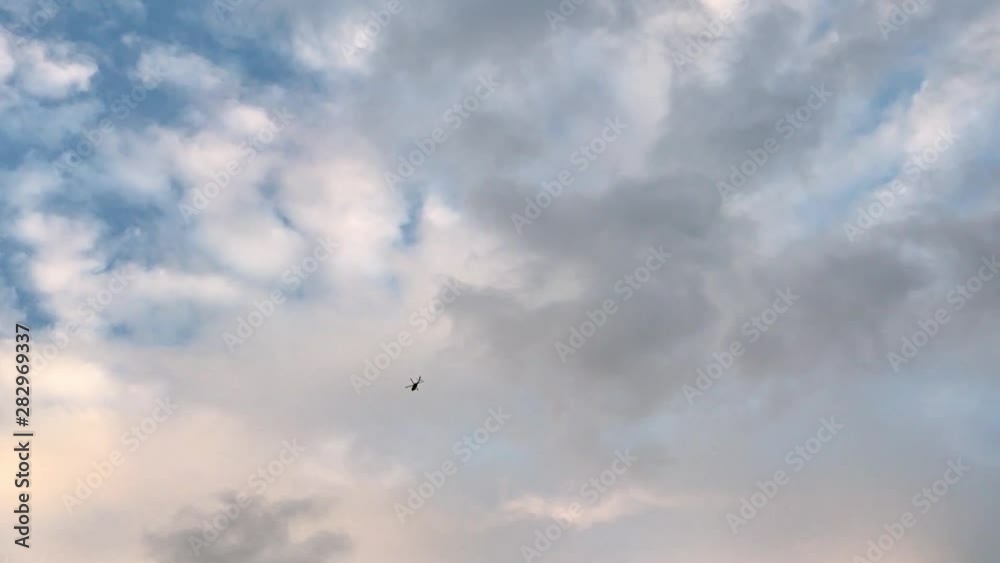 Turkish Military Rescue Helicopter flight at sky in Nigde, Turkey. Turkish Military Rescue Helicopter flight at sky in Nigde, Turkey.