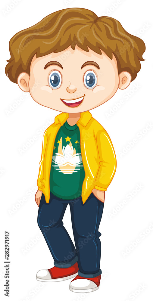 Cute happy smiling child isolated on white background Cute happy smiling child isolated on white background