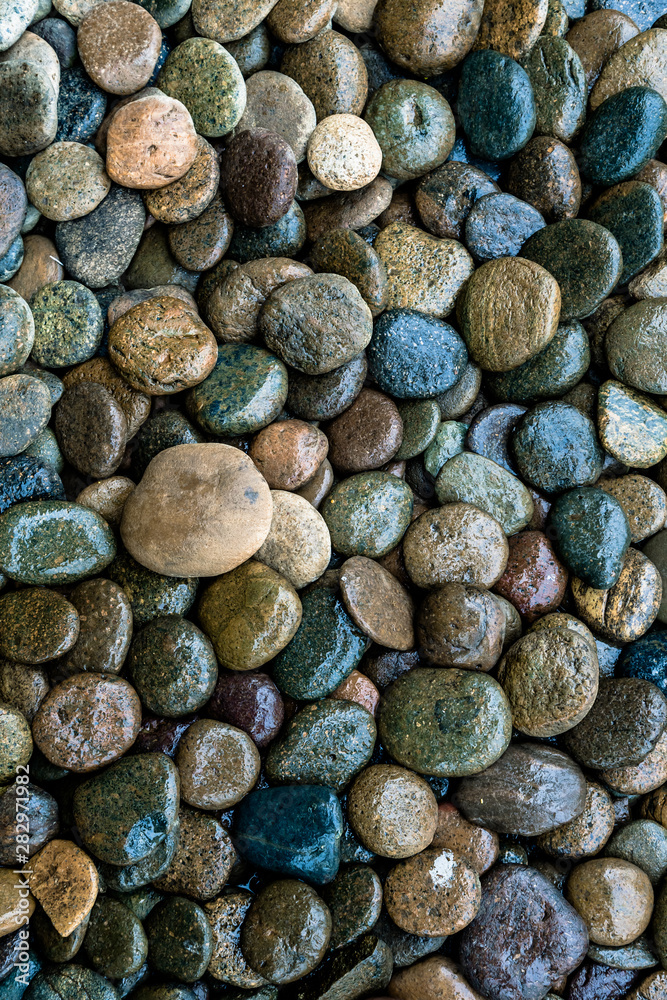 Wet rock river texture Wet rock river texture