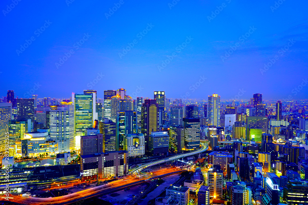 大阪の夜景