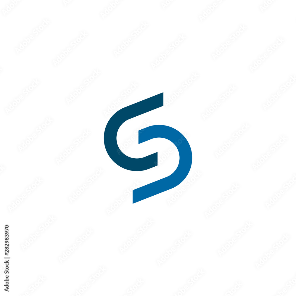 S letter initial logo design vector template S letter initial logo design vector template
