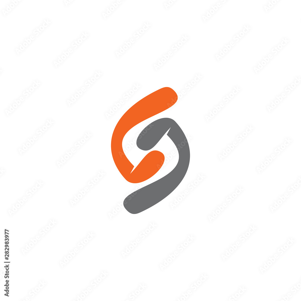 S letter initial logo design vector template S letter initial logo design vector template