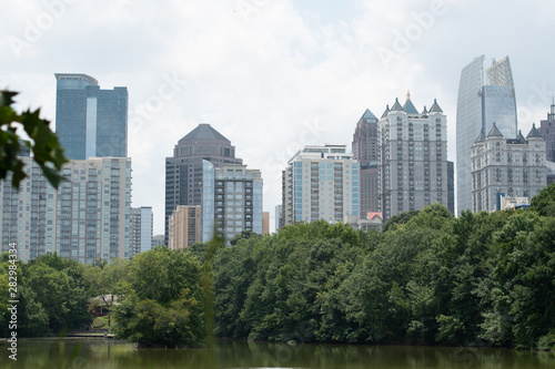 Atlanta City Skyline