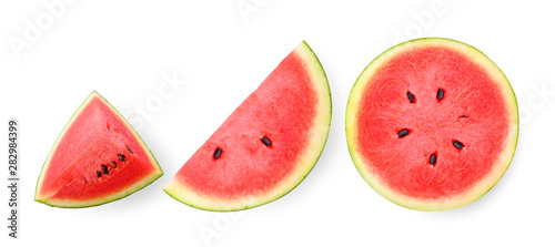 Fototapeta Naklejka Na Ścianę i Meble -  watermelon on white background