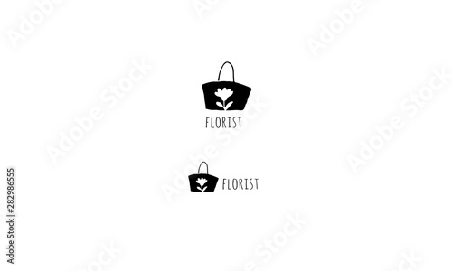 Handrawn logo vector