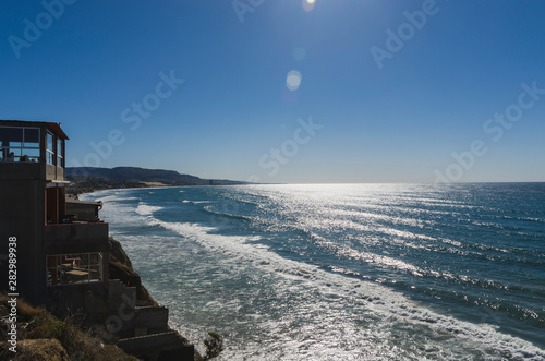 Beautiful coastal photo in mexico