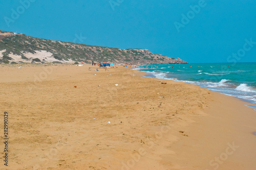 Beautiful mediterranean waves sea, Cyprus © NATALIIA TOSUN