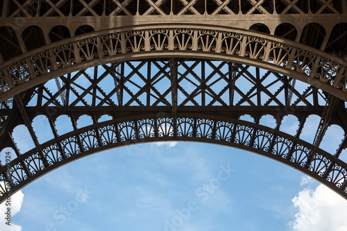 Détail de la Tour Eiffel © Terres de Photos