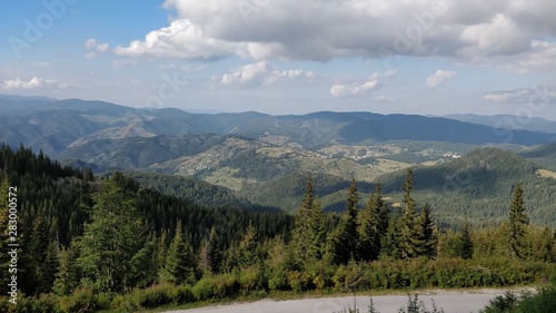 Pamporovo bulgaria summer landscape