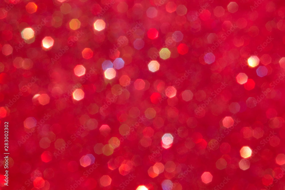 Red glitter background