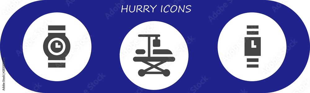 hurry icon set hurry icon set