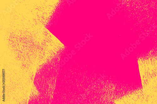 orange  yellow and pink paint  background texture with brush strokes