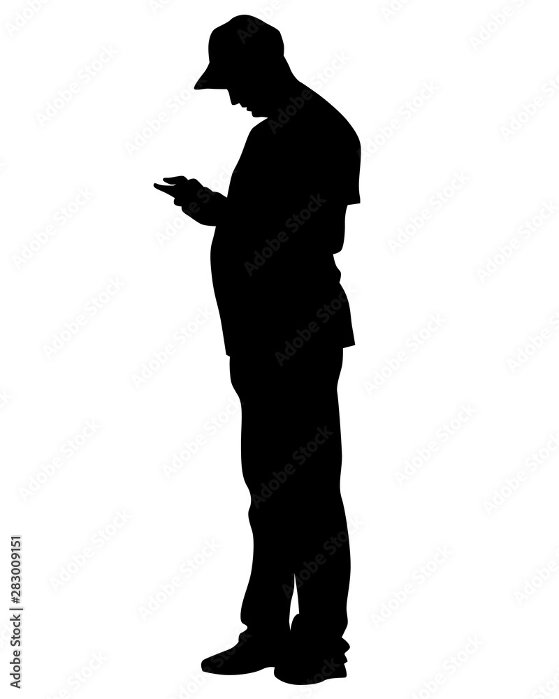 Man with a photo camera on white background Man with a photo camera on white background