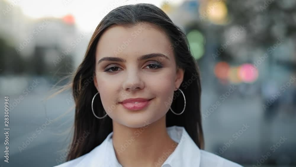 Teen skin treatment. Happy cheerful girl. Natural makeup. Teen skin treatment. Happy cheerful girl. Natural makeup.