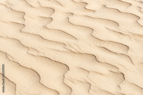 nature backround of smooth sand wave texture