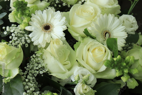 White wedding flowers