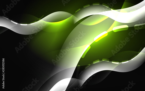 Neon abstract background. Background decoration. Trendy graphic design.