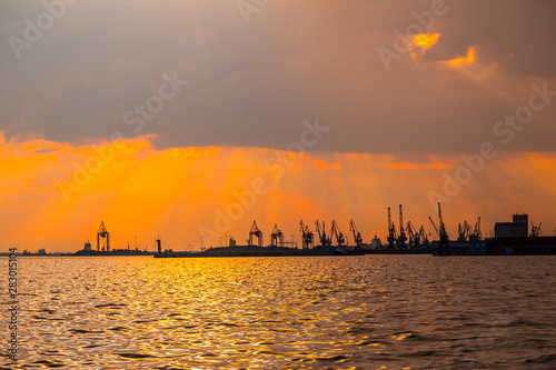 Thessaloniki harbor
