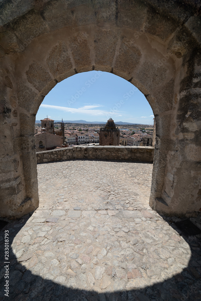 Trujillo ancient city in caceres, extramadura,Spain