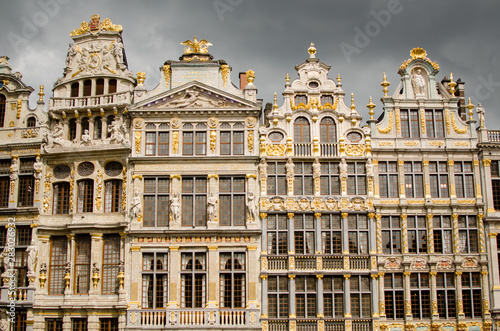 Brussels palaces on the Grand Place