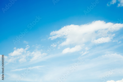blue sky with cloud © arybickii
