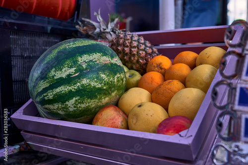 Fruits in a local market