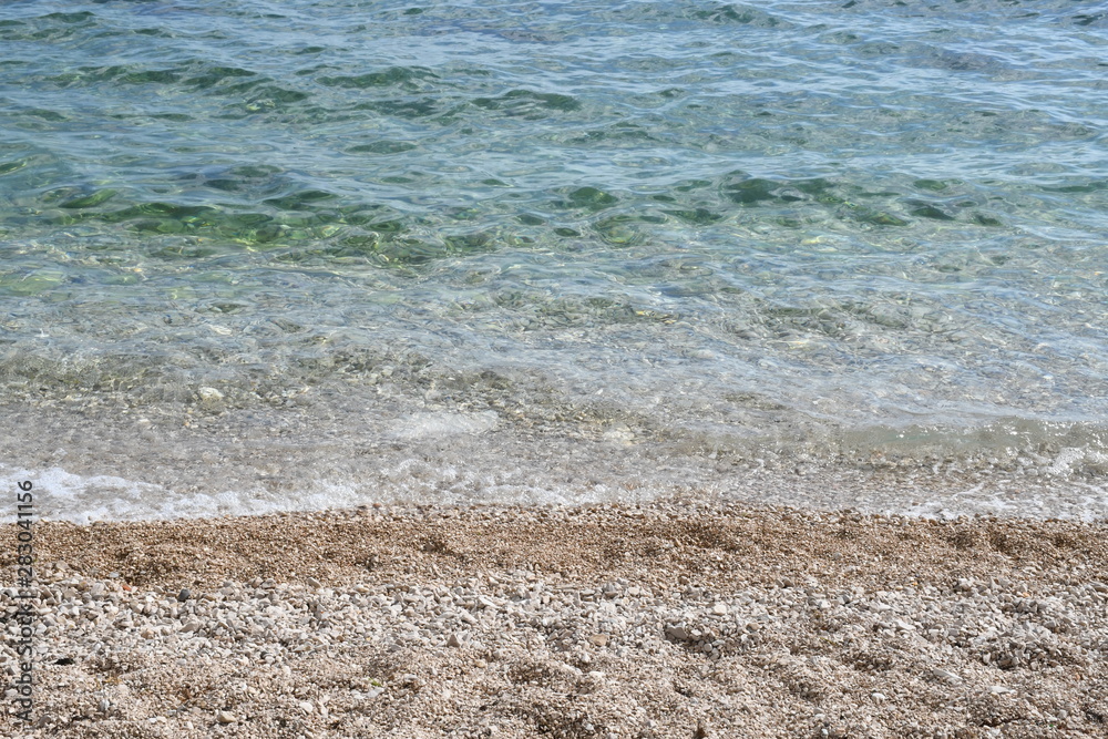 croatia beach water clean
