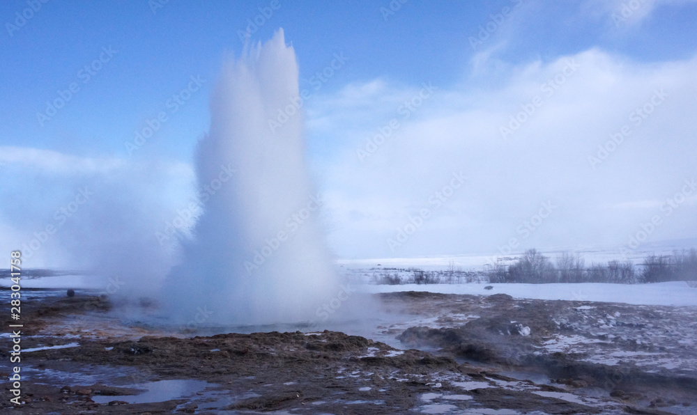 Geyser in Iceland