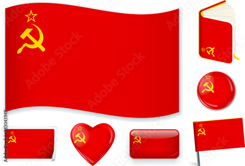 Soviet Union. Vector illust...
