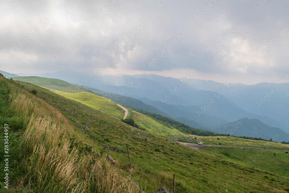 Early summer Shikoku Karst in japan